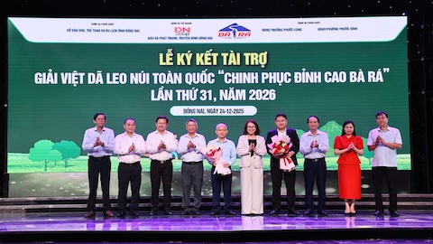 Hơn 2.000 VĐV tham gia giải việt dã 'Chinh phục đỉnh cao Bà Rá' lần thứ 31 năm 2026
